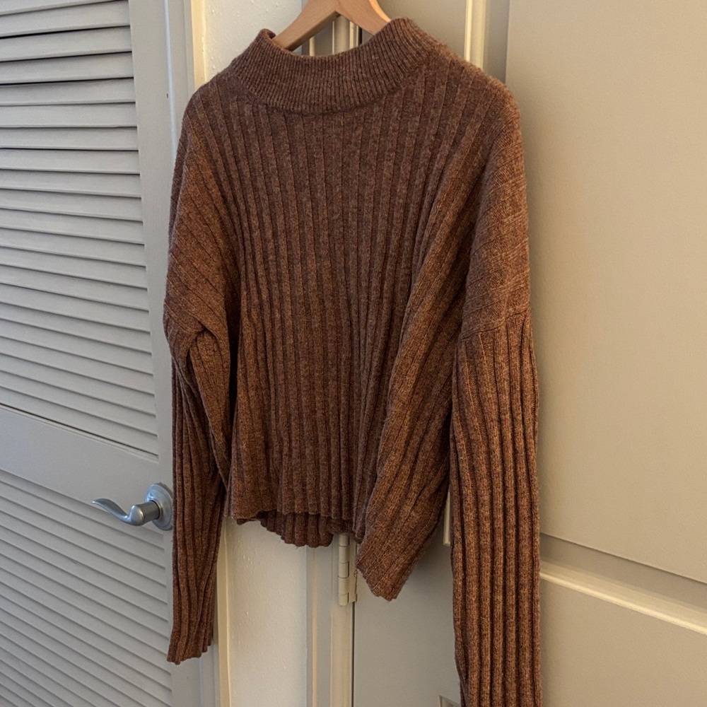 Madewell Wool Ribbed Sweater